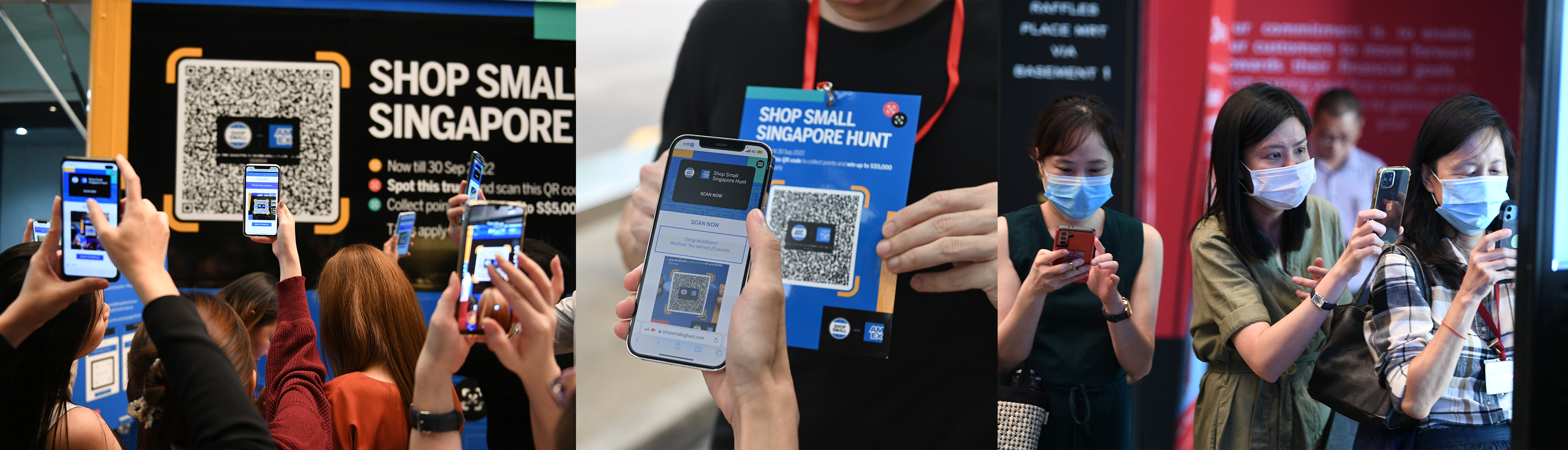 AMEX x Shop Small Singapore Hunt